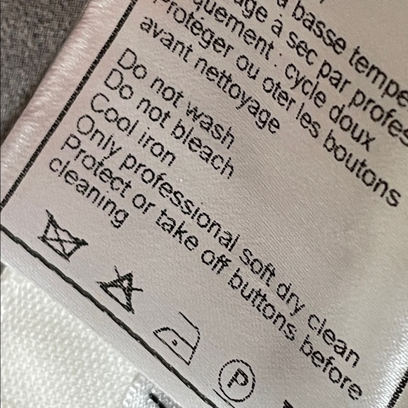 Chanel High Waist Wide Leg Pant size 10x32 - Picture 12 of 13